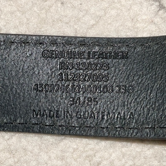 NWOT Men’s Wrangler, Pull-Up Stitch Belt In Black, Made in Guatemala - Picture 2 of 9